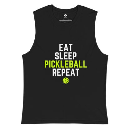 Eat Sleep Repeat Muscle Shirt