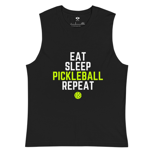 Eat Sleep Repeat Muscle Shirt