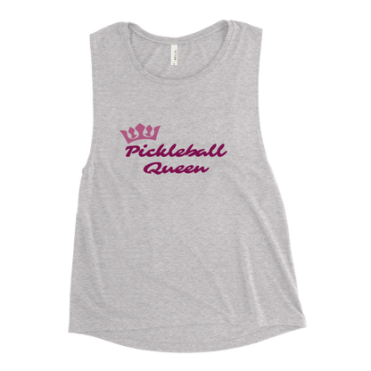 Pickleball Queen Muscle Tank