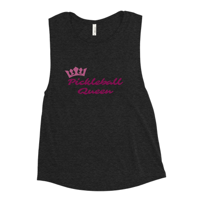 Pickleball Queen Muscle Tank