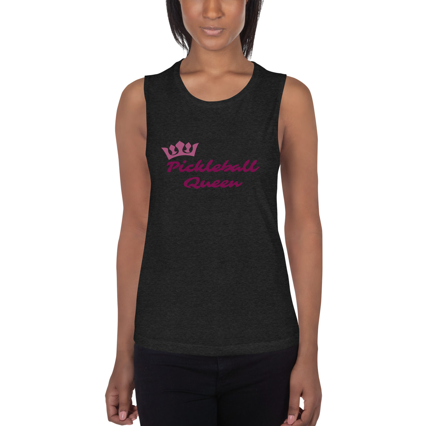 Pickleball Queen Muscle Tank