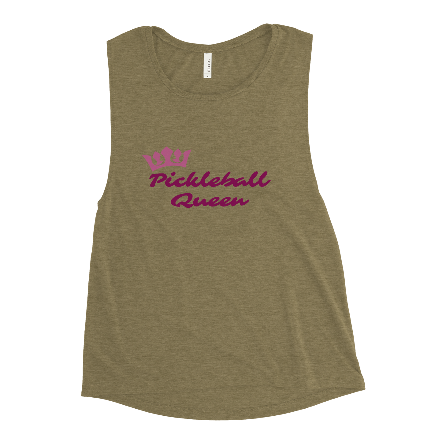 Pickleball Queen Muscle Tank