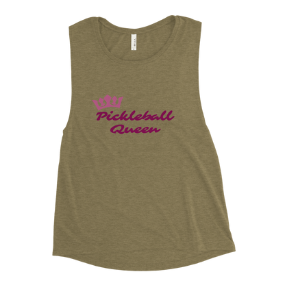 Pickleball Queen Muscle Tank