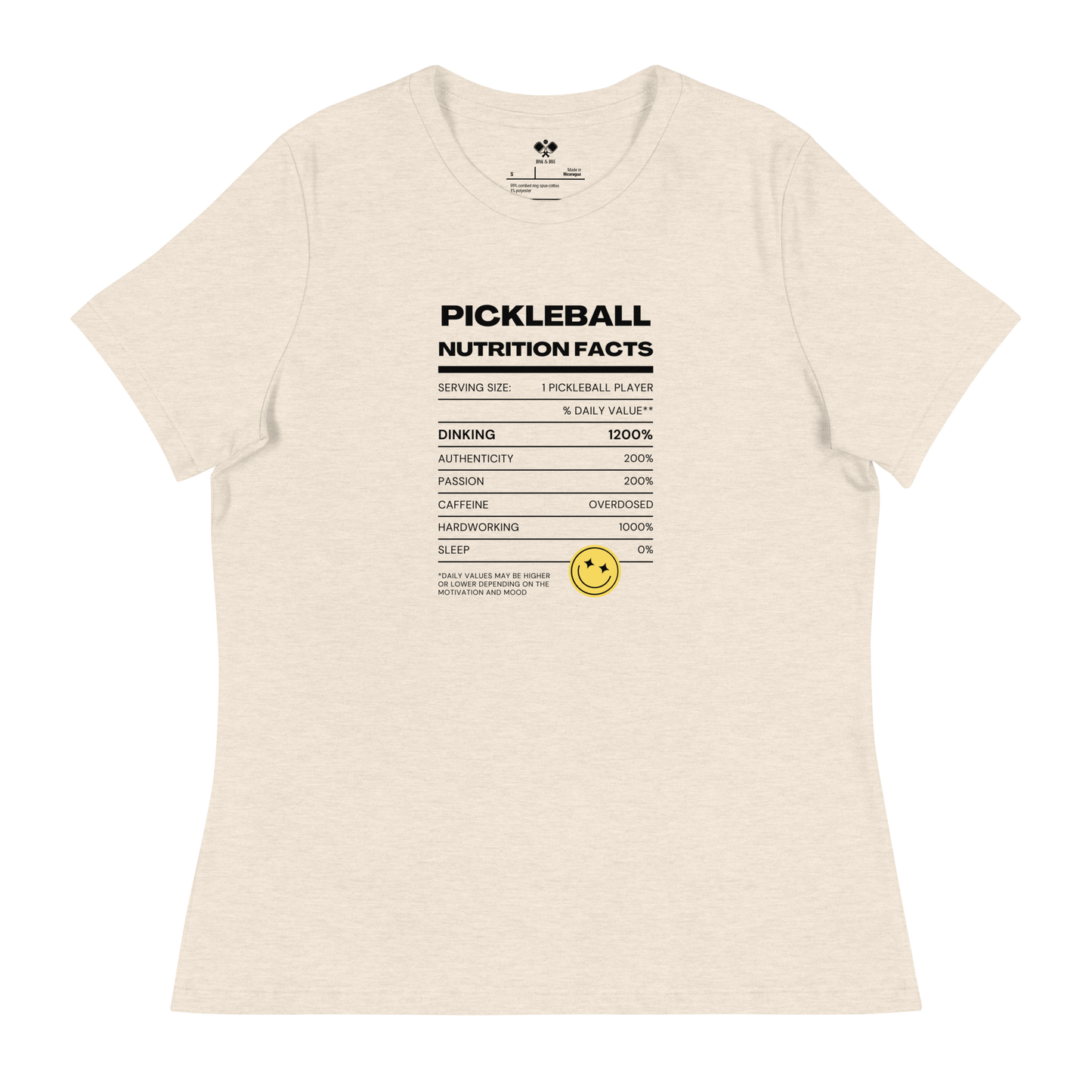 Nutritional Facts T-Shirt